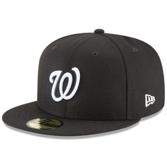 Washington Nationals 59FIFTY Fitted Hat - Black | New Era
