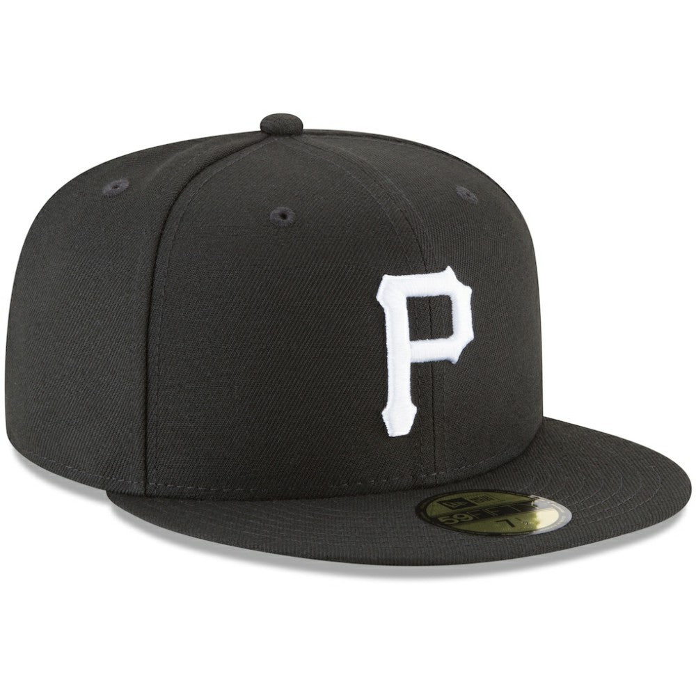 Pittsburgh Pirates 59FIFTY Fitted Hat - Black | New Era