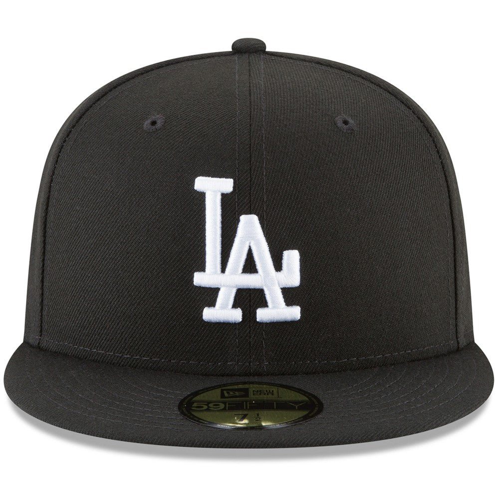 Los Angeles Dodgers 59FIFTY Fitted Hat - Black | New Era