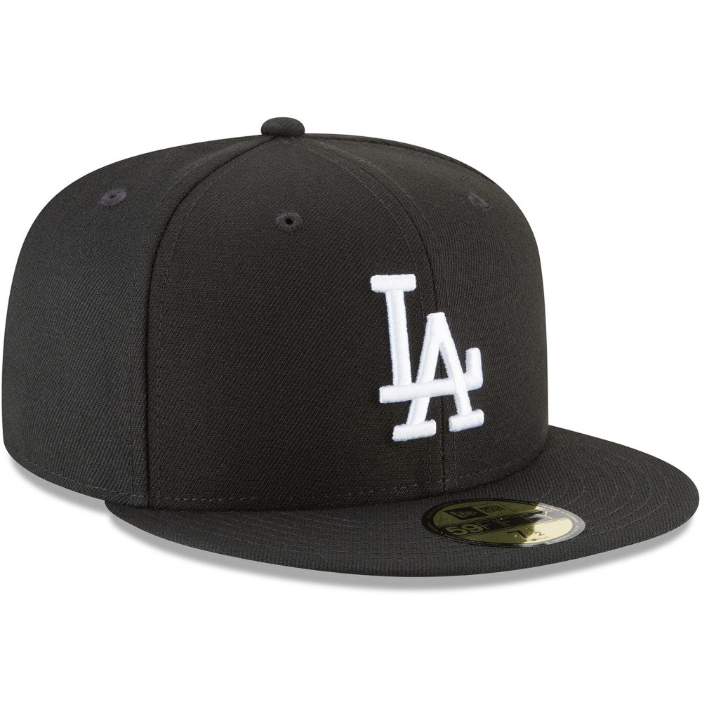 Los Angeles Dodgers 59FIFTY Fitted Hat - Black | New Era