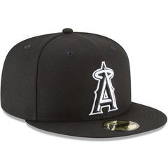 Los Angeles Angels 59FIFTY Fitted Hat - Black | New Era