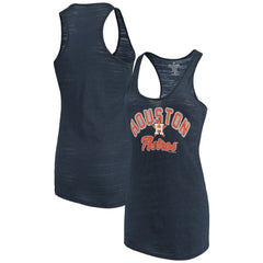 Houston Astros Soft as a Grape Women's Multicount Racerback Tank Top - Navy