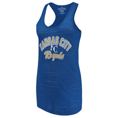 Kansas City Royals Soft as a Grape Women's Multicount Racerback Tank Top - Royal
