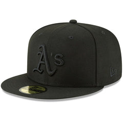 Athletics Primary Logo Basic 59FIFTY Fitted Hat - Black | New Era