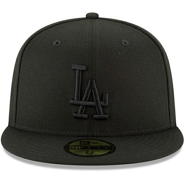 Los Angeles Dodgers Primary Logo Basic 59FIFTY Fitted Hat - Black | New Era