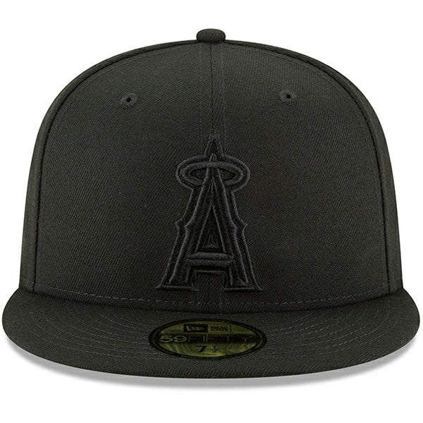 Los Angeles Angels Primary Logo Basic 59FIFTY Fitted Hat - Black | New Era