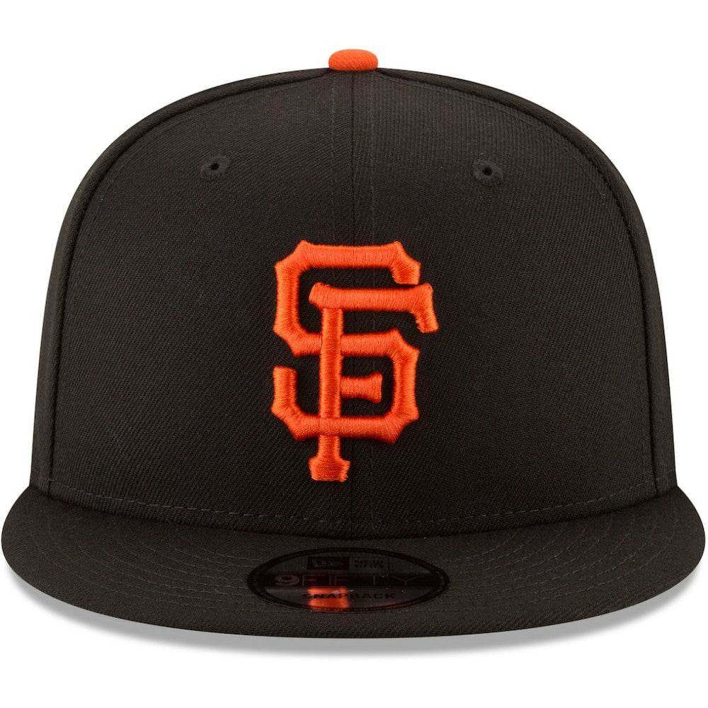 San Francisco Giants Team Color 9FIFTY Snapback Hat - Black | New Era
