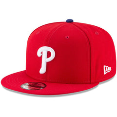 Philadelphia Phillies Team Color 9FIFTY Snapback Hat - Red | New Era