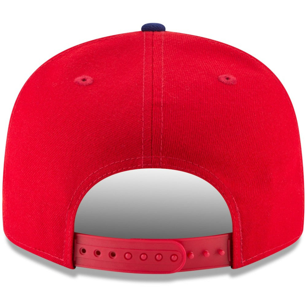 Philadelphia Phillies Team Color 9FIFTY Snapback Hat - Red | New Era