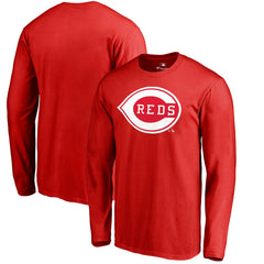 Cincinnati Reds Cooperstown Collection Wahconah Long Sleeve T-Shirt - Red