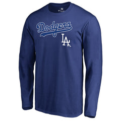 Los Angeles Dodgers Cooperstown Collection Wahconah Long Sleeve T-Shirt - Royal