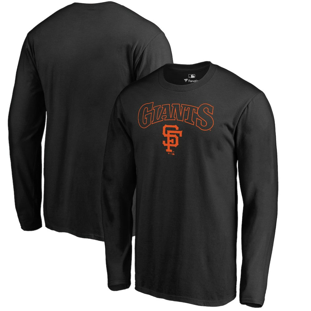 San Francisco Giants Cooperstown Collection Wahconah Long Sleeve T-Shirt - Black