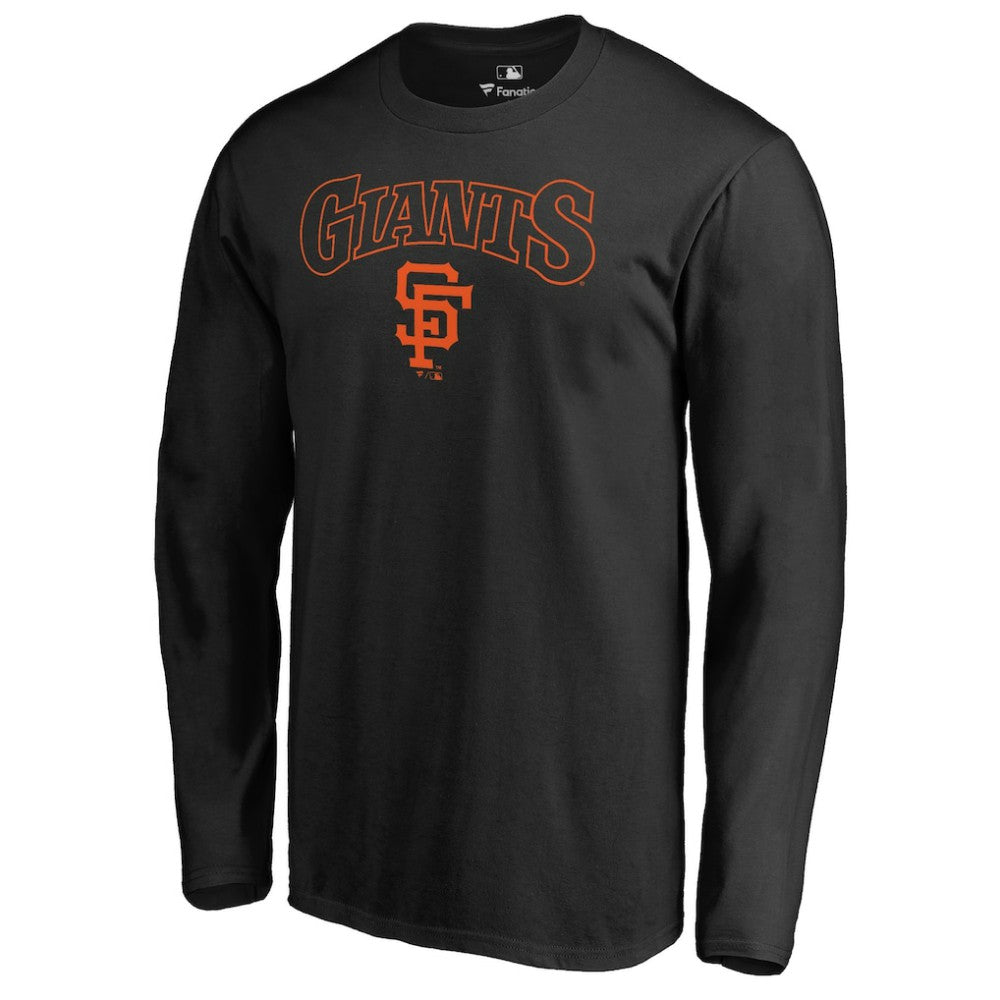 San Francisco Giants Cooperstown Collection Wahconah Long Sleeve T-Shirt - Black