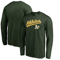 Athletics Team Lockup Long Sleeve T-Shirt - Green
