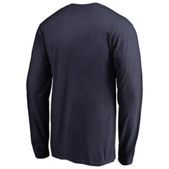 San Diego Padres Team Lockup Long Sleeve T-Shirt - Navy