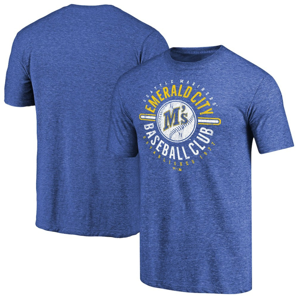Seattle Mariners Hometown Collection Emerald City T-Shirt - Royal
