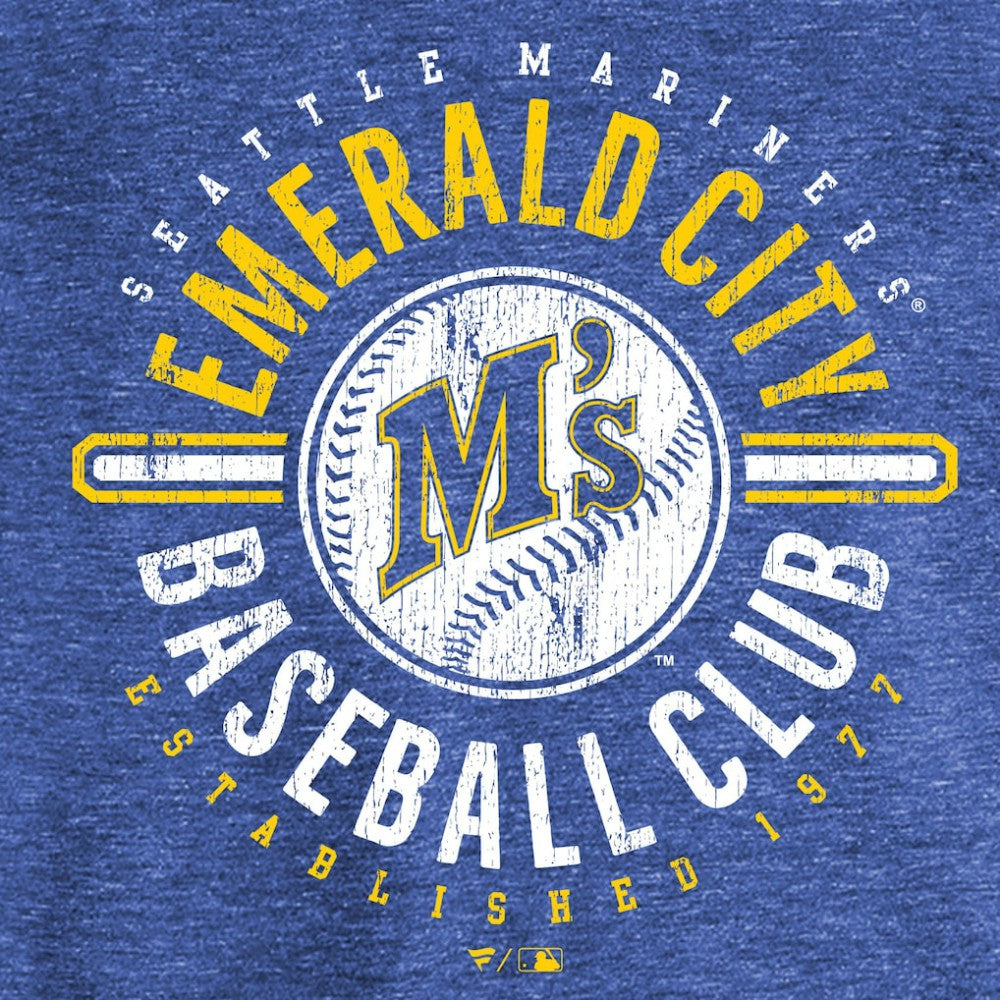 Seattle Mariners Hometown Collection Emerald City T-Shirt - Royal