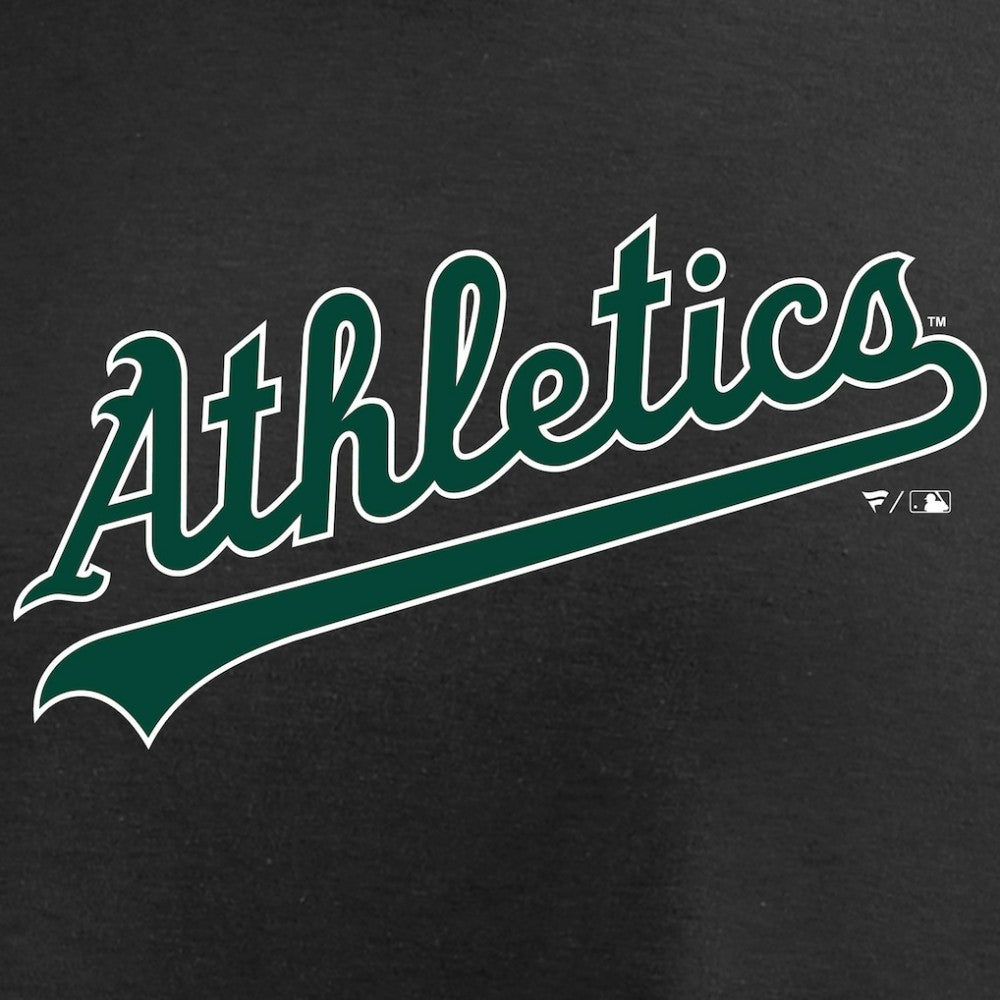 Athletics Women's Hometown Collection Turn Back The Clock V-Neck T-Shirt - Black
