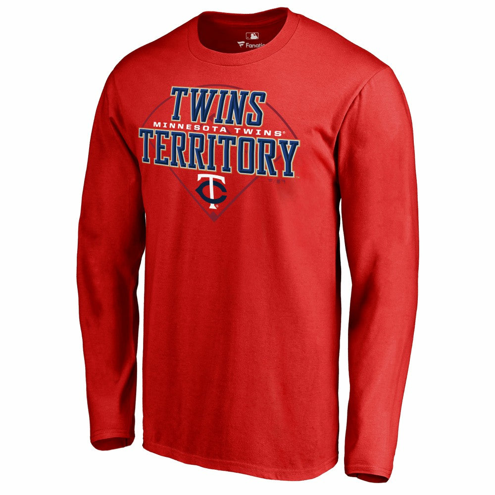 Minnesota Twins Hometown Collection Twins Territory Long Sleeve T-Shirt - Red