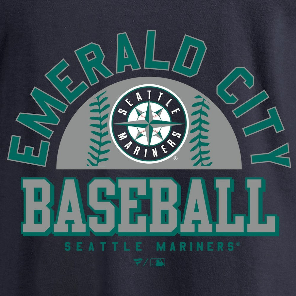 Seattle Mariners Hometown Collection Cascadia Long Sleeve T-Shirt - Navy