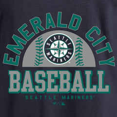 Seattle Mariners Hometown Collection Cascadia Long Sleeve T-Shirt - Navy
