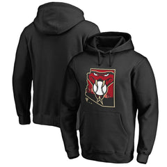 Arizona Diamondbacks Hometown Collection Baja Pullover Hoodie - Black