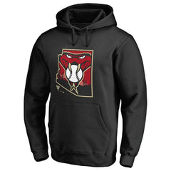 Arizona Diamondbacks Hometown Collection Baja Pullover Hoodie - Black