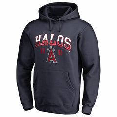 Los Angeles Angels Hometown Collection Halos Pullover Hoodie - Navy