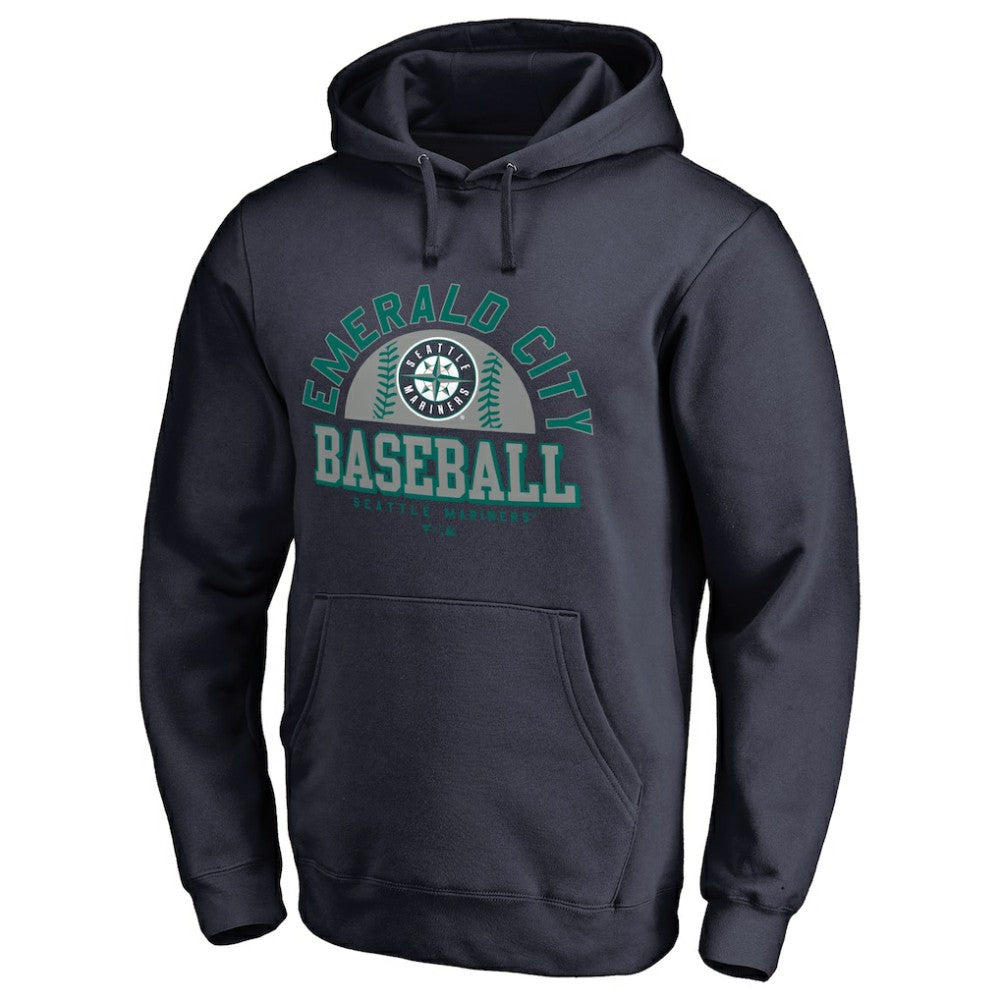 Seattle Mariners Hometown Collection Cascadia Pullover Hoodie - Navy
