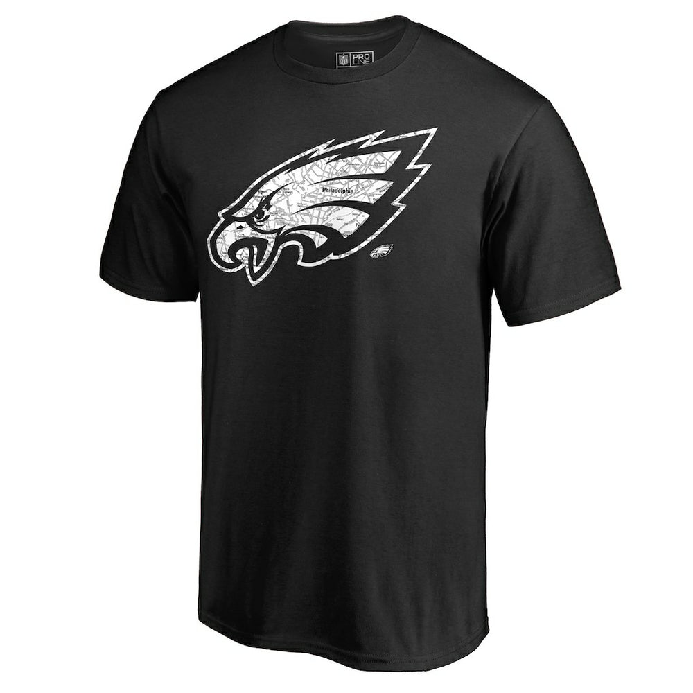 NFL Philadelphia Eagles Hometown Collection On The Map T-Shirt