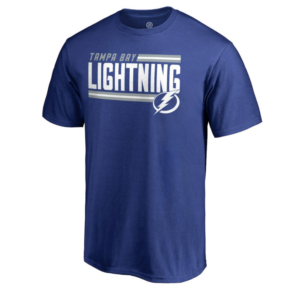 Tampa Bay Lightning Iconic Collection On Side Stripe T-Shirt