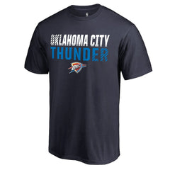 Oklahoma City Thunder Fade Out T-Shirt - Navy discount