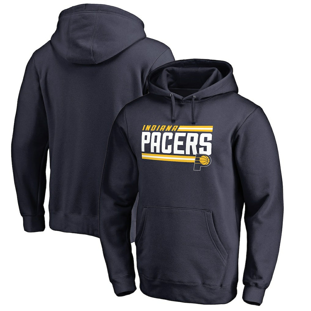 Indiana Pacers Onside Stripe Pullover Hoodie - Navy shop