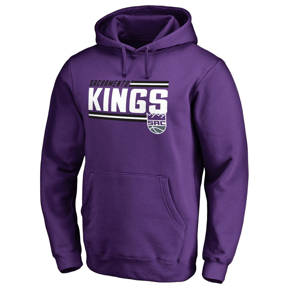 Sacramento Kings Onside Stripe Pullover Hoodie - Purple for sale