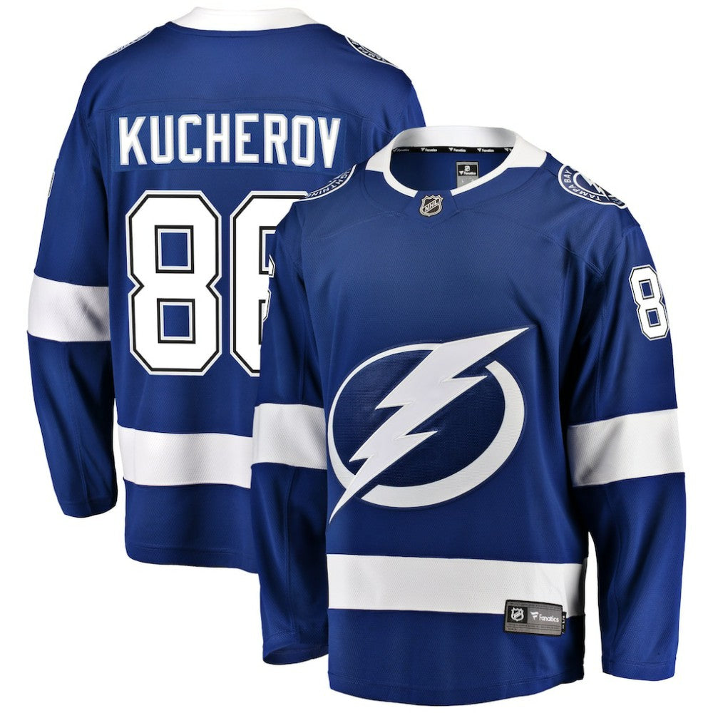 Nikita Kucherov Tampa Bay Lightning Fanatics Breakaway Jersey