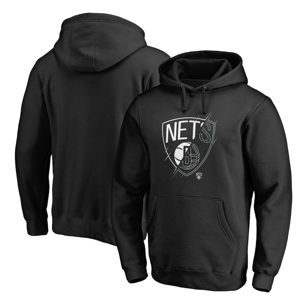 Brooklyn Nets X-Ray Pullover Hoodie - Black on sale
