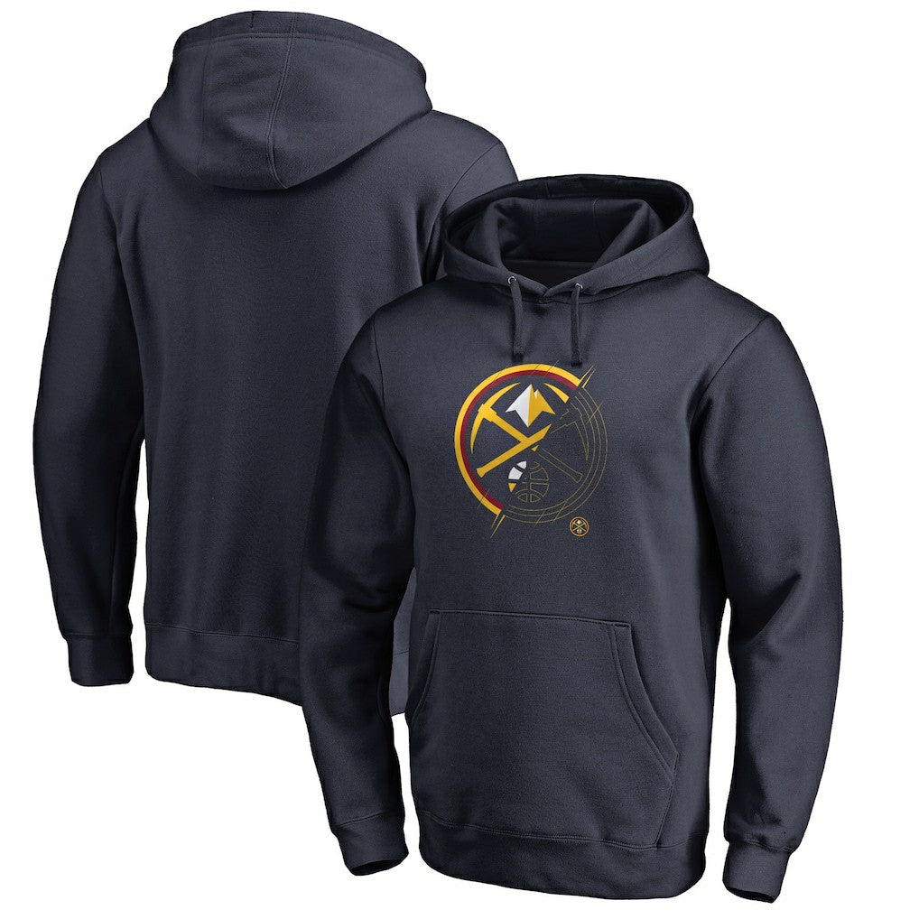 Denver Nuggets X-Ray Pullover Hoodie sale - Navy cheap