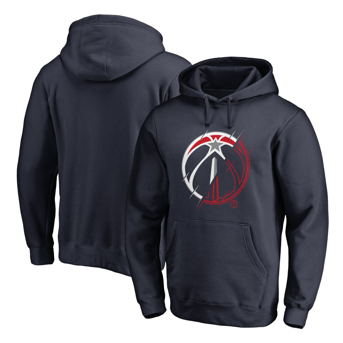 Washington Wizards X-Ray Pullover Hoodie - Navy discount