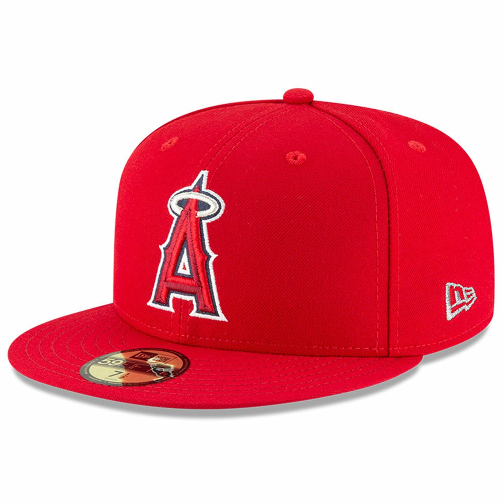 Los Angeles Angels Game Authentic Collection On-Field 59FIFTY Fitted Hat - Red | New Era