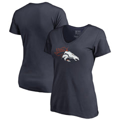 NFL Denver Broncos Women's X-Ray V-Neck T-Shirt