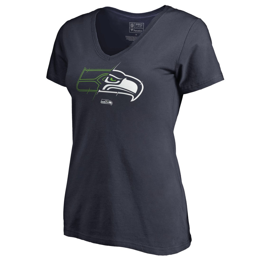 NFL Seattle Seahawks Women's X-Ray V-Neck T-Shirt