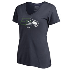 NFL Seattle Seahawks Women's X-Ray V-Neck T-Shirt