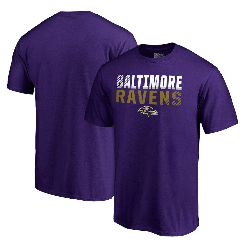 NFL Baltimore Ravens Iconic Collection Fade Out T-Shirt