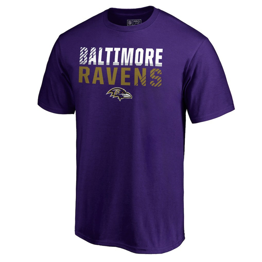 NFL Baltimore Ravens Iconic Collection Fade Out T-Shirt