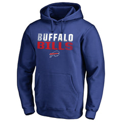 NFL Buffalo Bills Iconic Collection Fade Out Pullover Hoodie