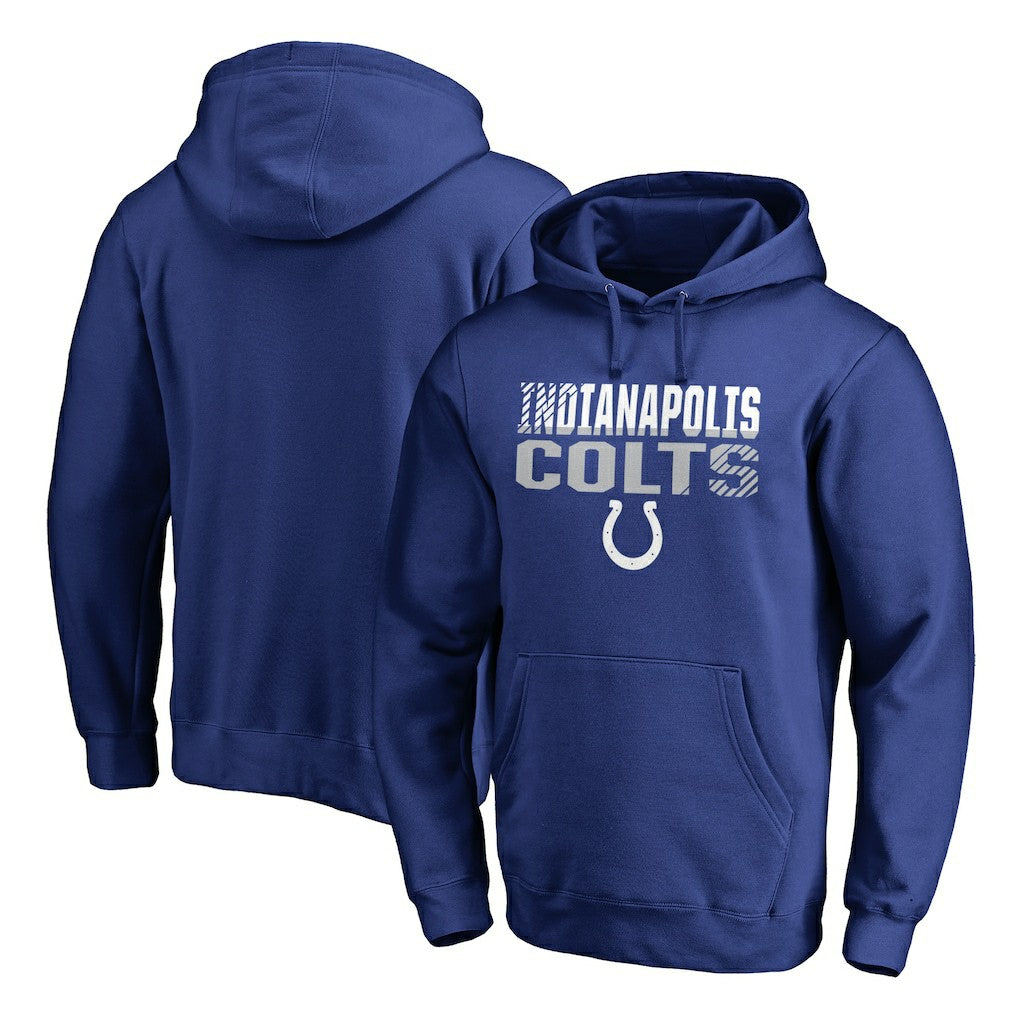 NFL Indianapolis Colts Iconic Collection Fade Out Pullover Hoodie