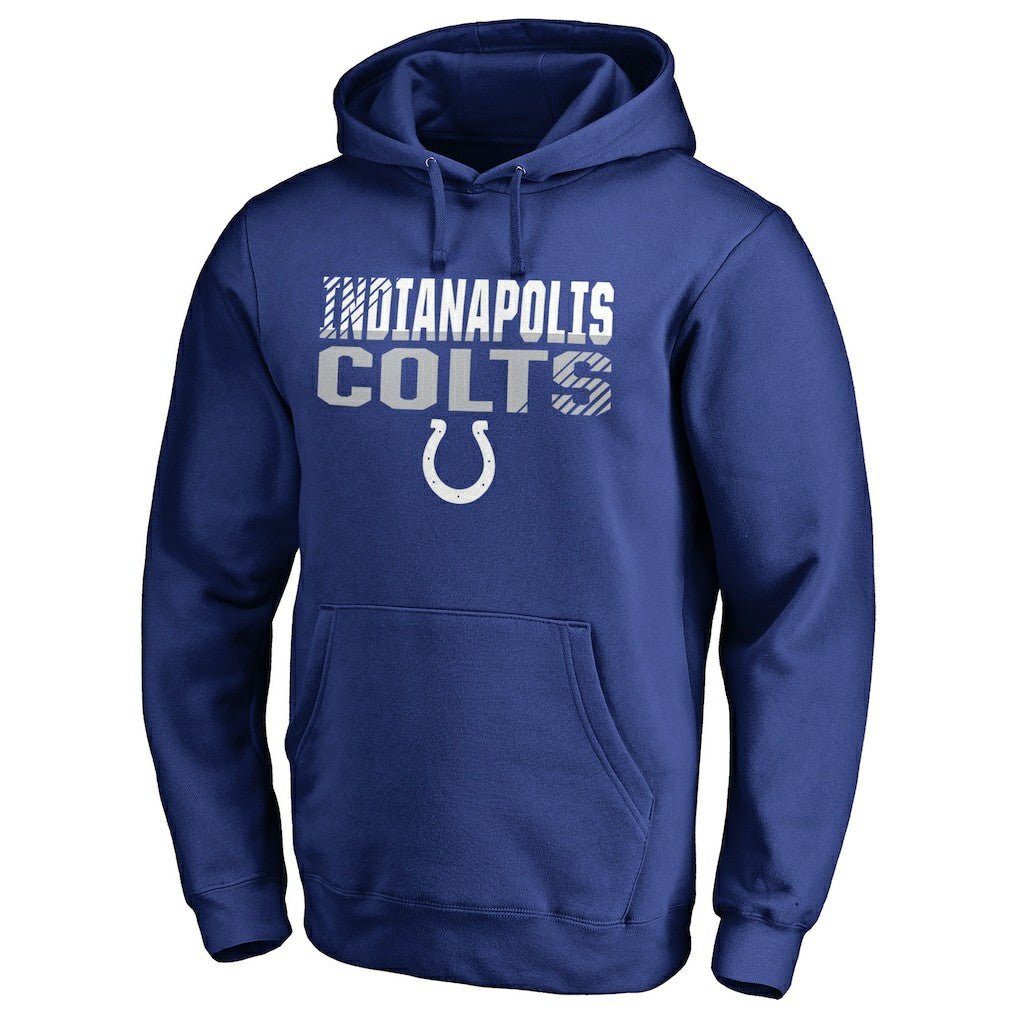 NFL Indianapolis Colts Iconic Collection Fade Out Pullover Hoodie