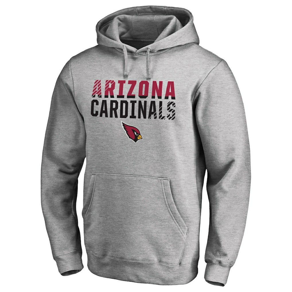 NFL Arizona Cardinals Iconic Collection Fade Out Pullover Hoodie