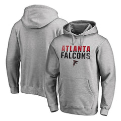 NFL Atlanta Falcons Iconic Collection Fade Out Pullover Hoodie