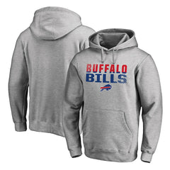 NFL Buffalo Bills Iconic Collection Fade Out Pullover Hoodie